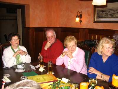 Abendessen am 12. Februar